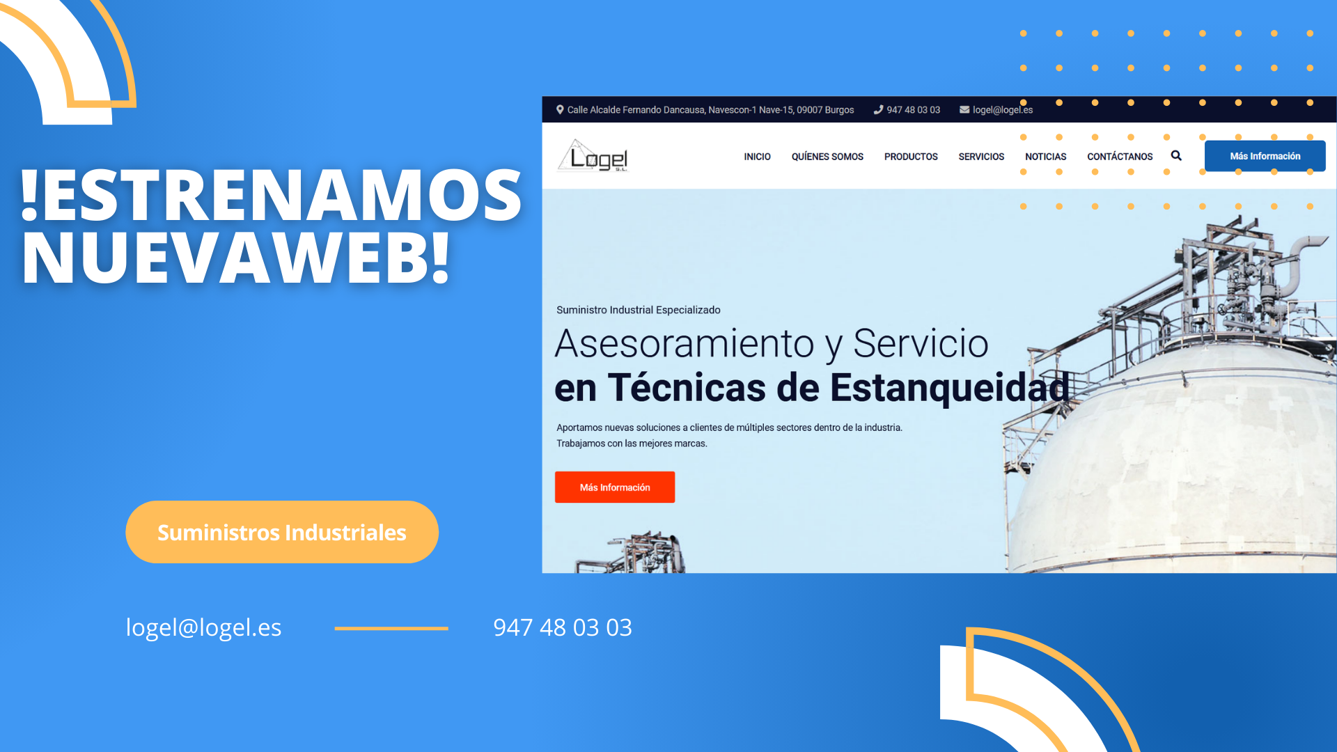 Nueva página web